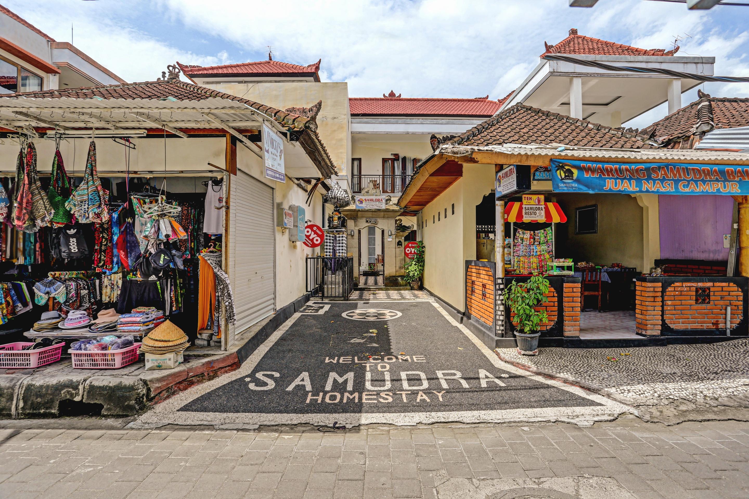 Samudra Homestay クタ エクステリア 写真